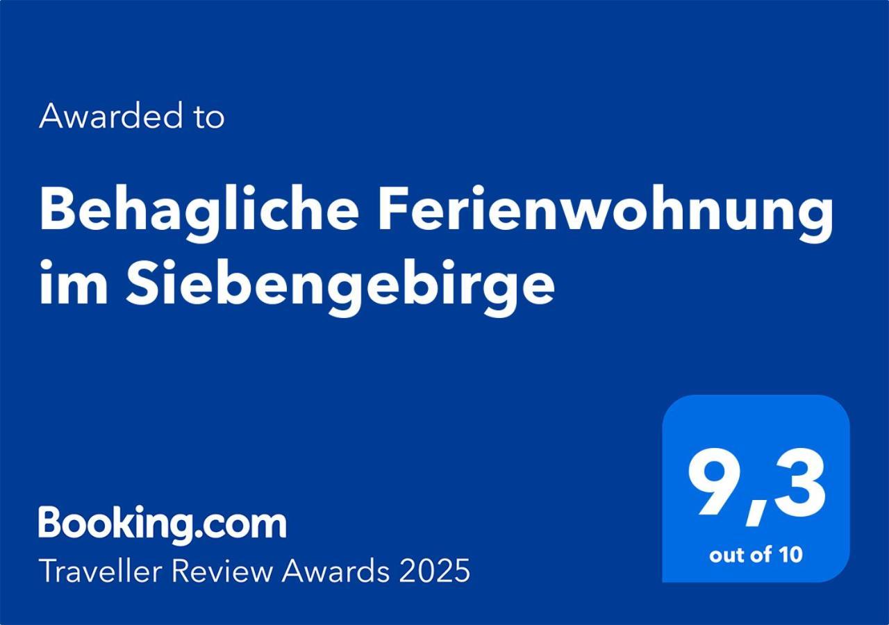Behagliche Ferienwohnung Im Siebengebirge Königswinter Extérieur photo